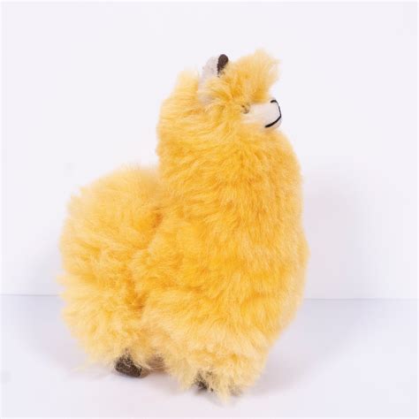 yellow alpaca stuffing